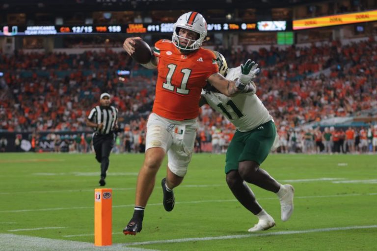 Miami, Notre Dame lead College Football Playoff field winners and losers